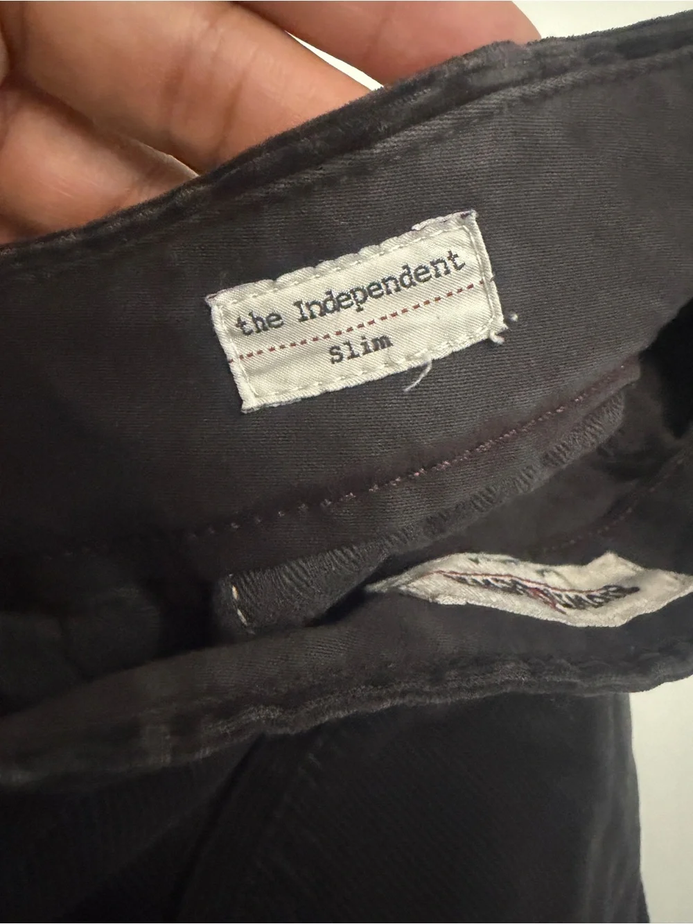 Grown & Sewn The Independent Men’s Corduroy Slim Pants Size 33 Espresso